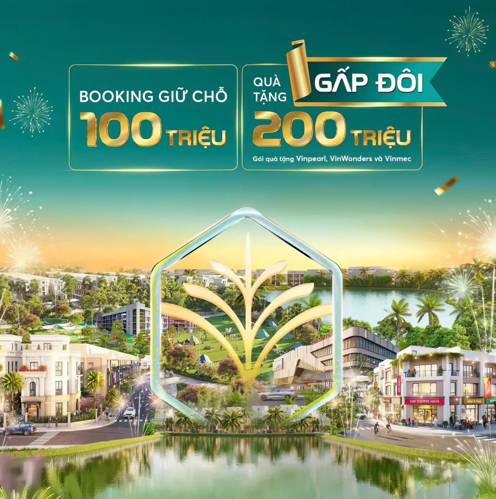 Nhận booking Vinhomes Green City